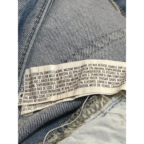 Forever 21 Size 14 Denim Flared Jeans Medium Wash Denim High Rise Premium - Picture 6 of 9